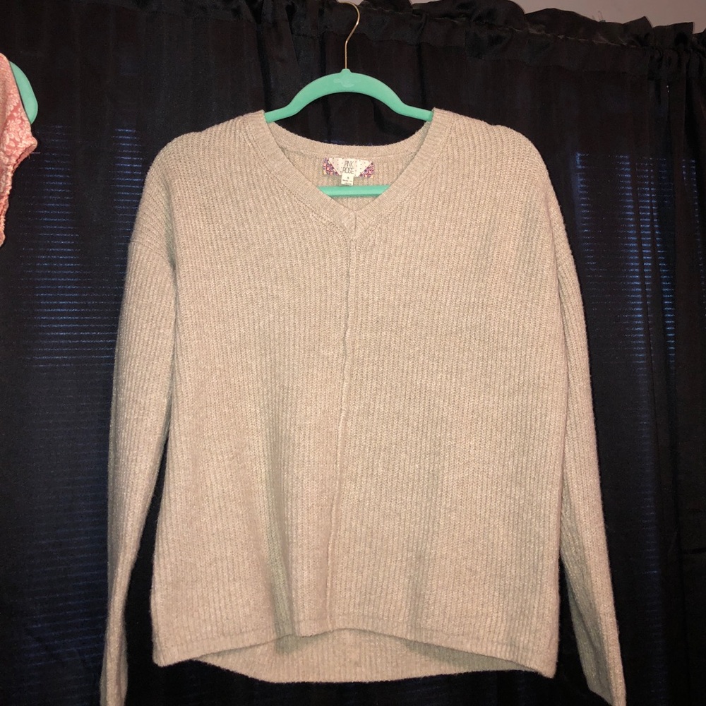 Cream sweater